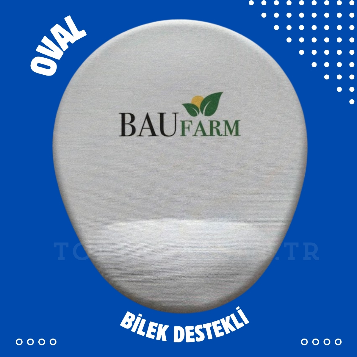 Logo Baskılı Mouse Pad Oval: Kurumsal Kimliğinizi Yansıtan Özel Üretim - Görsel 5