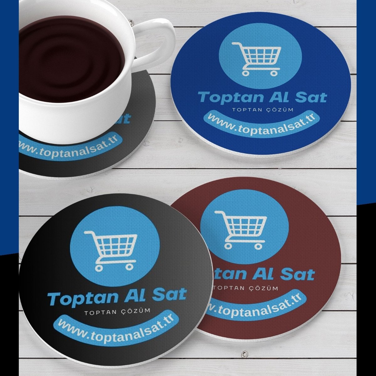 Logo Baskılı Bardak Altlığı: Markanızı Yansıtan Şık ve Fonksiyonel Tasarım