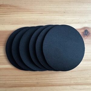 Kumaş Siyah Bardak Altlığı Toptan Satış - Sünger Bardak Altlığı