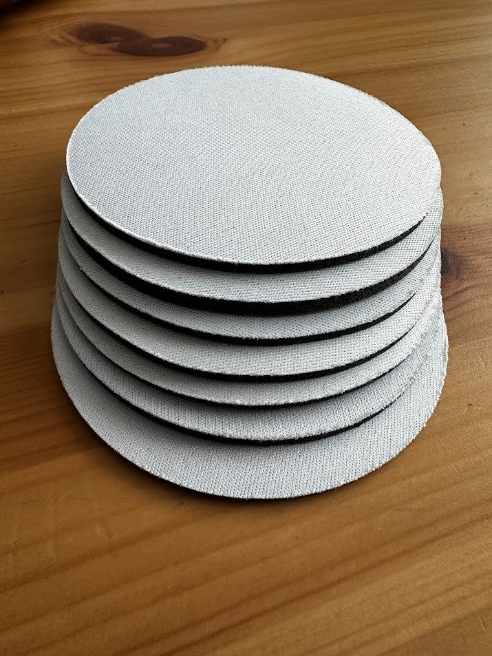 Süblimasyon Bardak Altlığı Toptan - Sublimasyon Baskıya Uygun Boş - Görsel 2